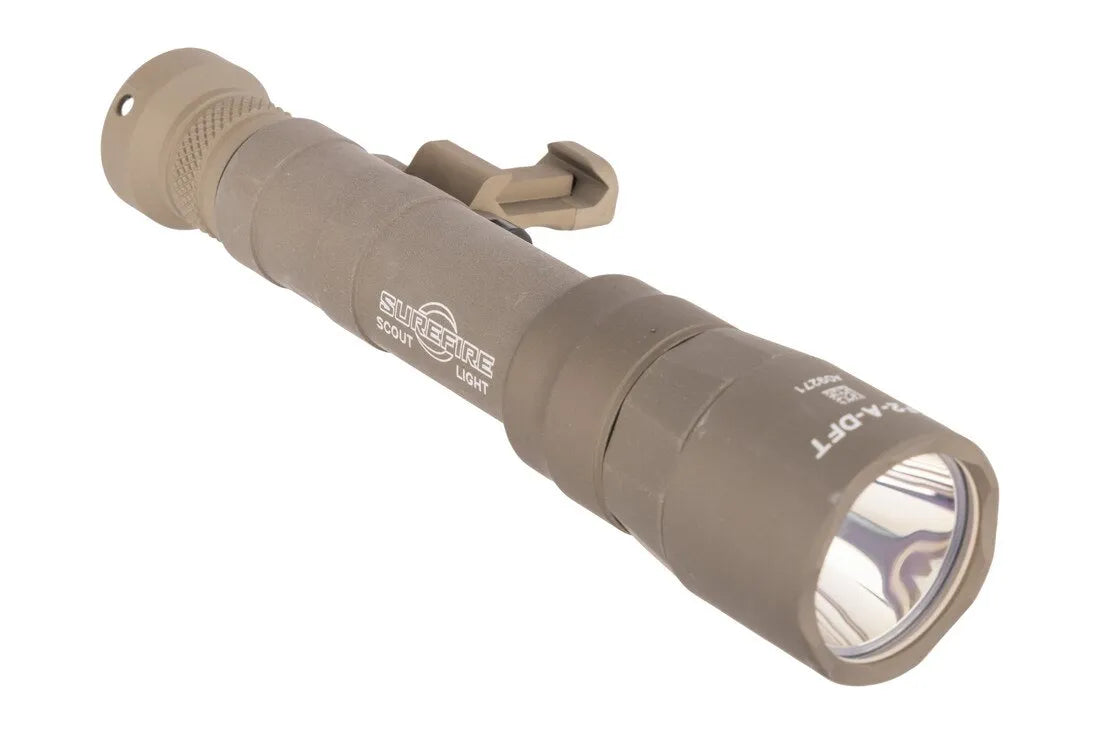 SureFire M640DF Scout Light Pro Dual Fuel Turbo Weapon Light - 100,000 Candela - Tan