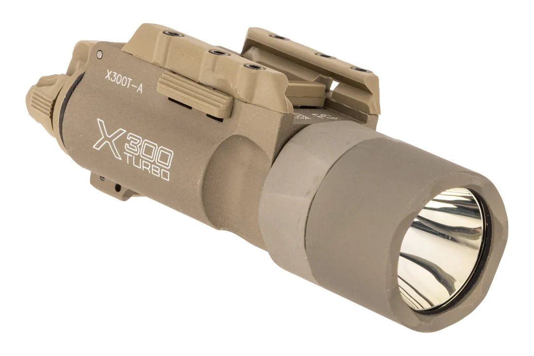 SureFire X300T-A Turbo Handgun Weapon Light - 650 Lumens - Tan